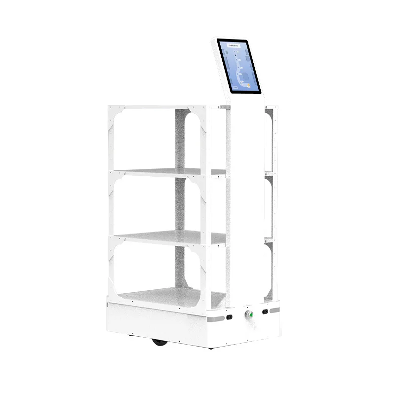 Cart robot Intelligent workshop Assembly line Restaurant Unmanned transportation Logistics warehouse AGV trolley
Cart robot Intelligent workshop Assembly line Restaurant Unmanned transportation Logistics warehouse AGV trolley