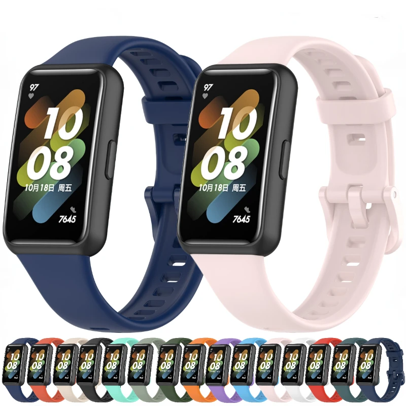 Silicone Strap For Huawei Band 7 Original Correa Sports Smart Watch bracelet replacement breathable band For Huawei Band 7 Strap
Silicone Strap For Huawei Band 7 Original Correa Sports Smart Watch bracelet replacement breathable band For Huawei Band 7 Strap