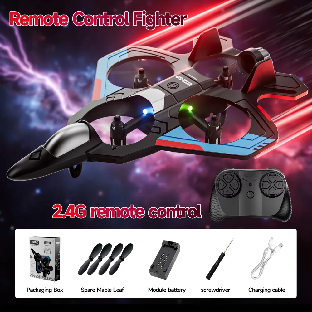 EPP Foam Remote Control Aircraft RC Remote Control Aircraft Gravity Sensing Four Motor Helicopter Durable Portable V50 RC Plane 
EPP Foam Remote Control Aircraft RC Remote Control Aircraft Gravity Sensing Four Motor Helicopter Durable Portable V50 RC Plane