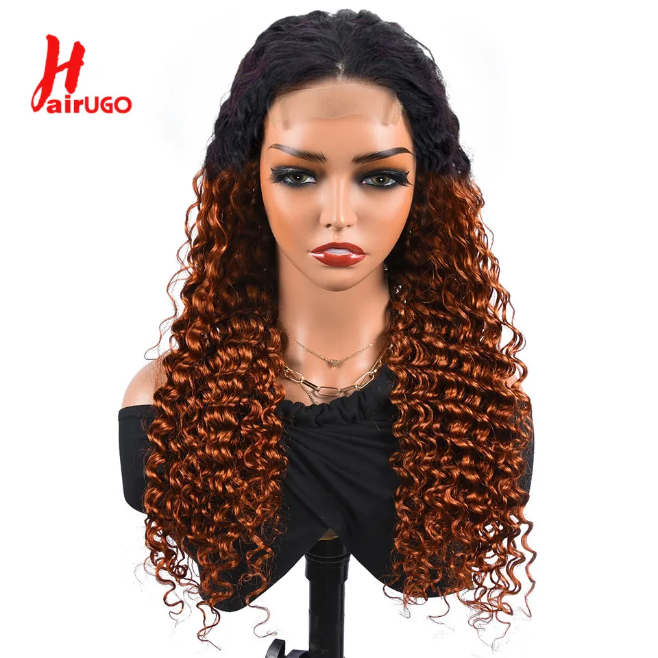T1B/Orange Deep Wave Lace Closure Wig For Women Ombre Orange Lace Closure Human Hair Wigs With Baby Hair Remy Preplucked HairUGo
T1B/Orange Deep Wave Lace Closure Wig For Women Ombre Orange Lace Closure Human Hair Wigs With Baby Hair Remy Preplucked HairUGo