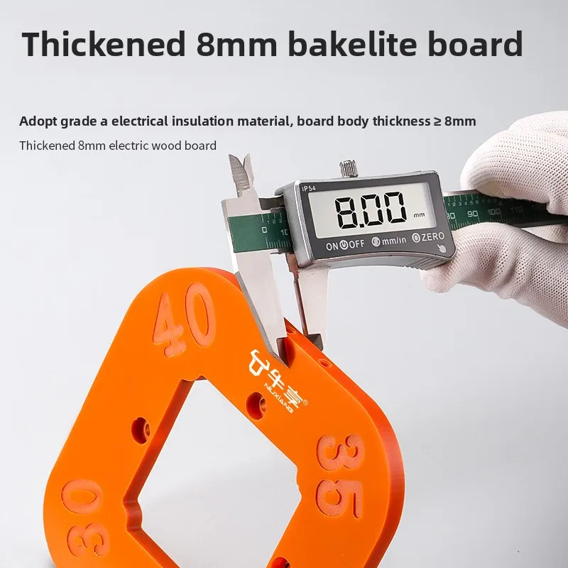 Универсальный шаблон для закругления углов из бакелита 4-в-1 для деревообработки - инструмент для позиционирования при обрезке углов
Универсальный шаблон для закругления углов из бакелита 4-в-1 для деревообработки - инструмент для позиционирования при обрезке углов