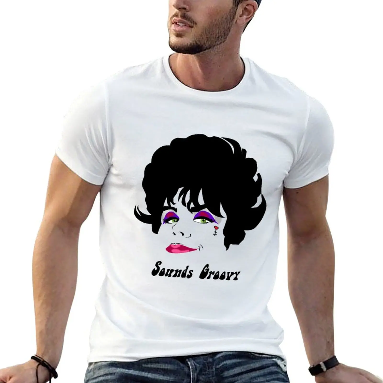 Sounds Groovy T-Shirt man t shirt cotton men t shirt cotton 100% man t shirts graphic T-shirt
Sounds Groovy T-Shirt man t shirt cotton men t shirt cotton 100% man t shirts graphic T-shirt