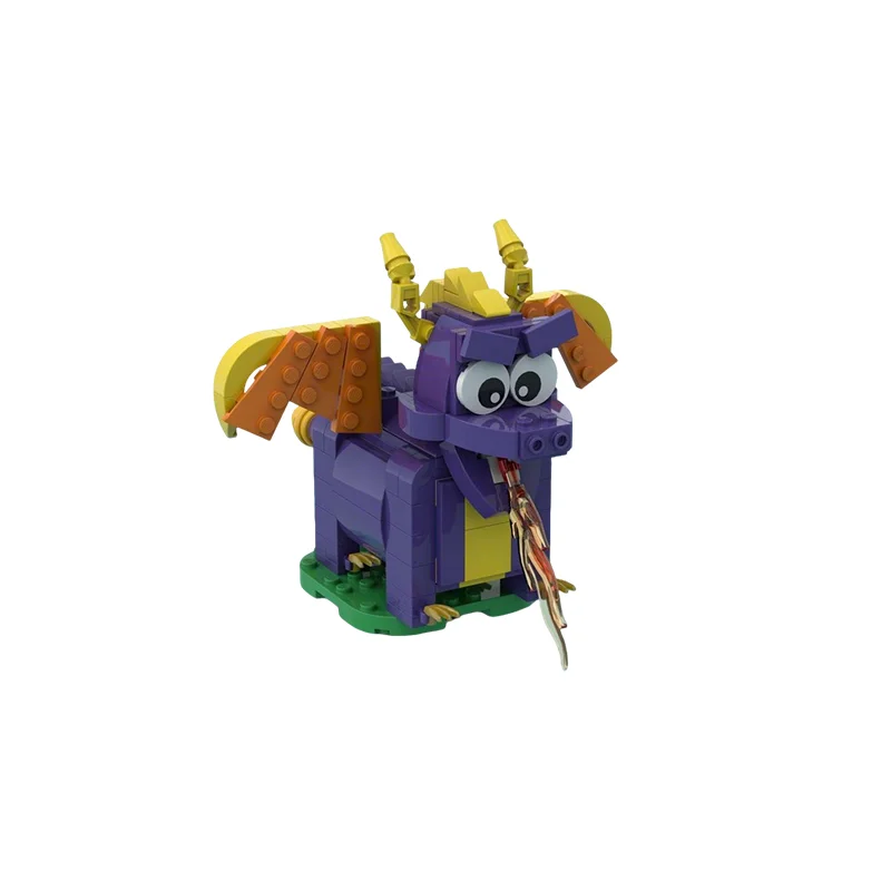 228pcs MOC Spyro Dragon Brickheadz Model Building Blocks Construction Toy Christmas Gifts DIY Creative Idea Education Birthday
228pcs MOC Spyro Dragon Brickheadz Model Building Blocks Construction Toy Christmas Gifts DIY Creative Idea Education Birthday
