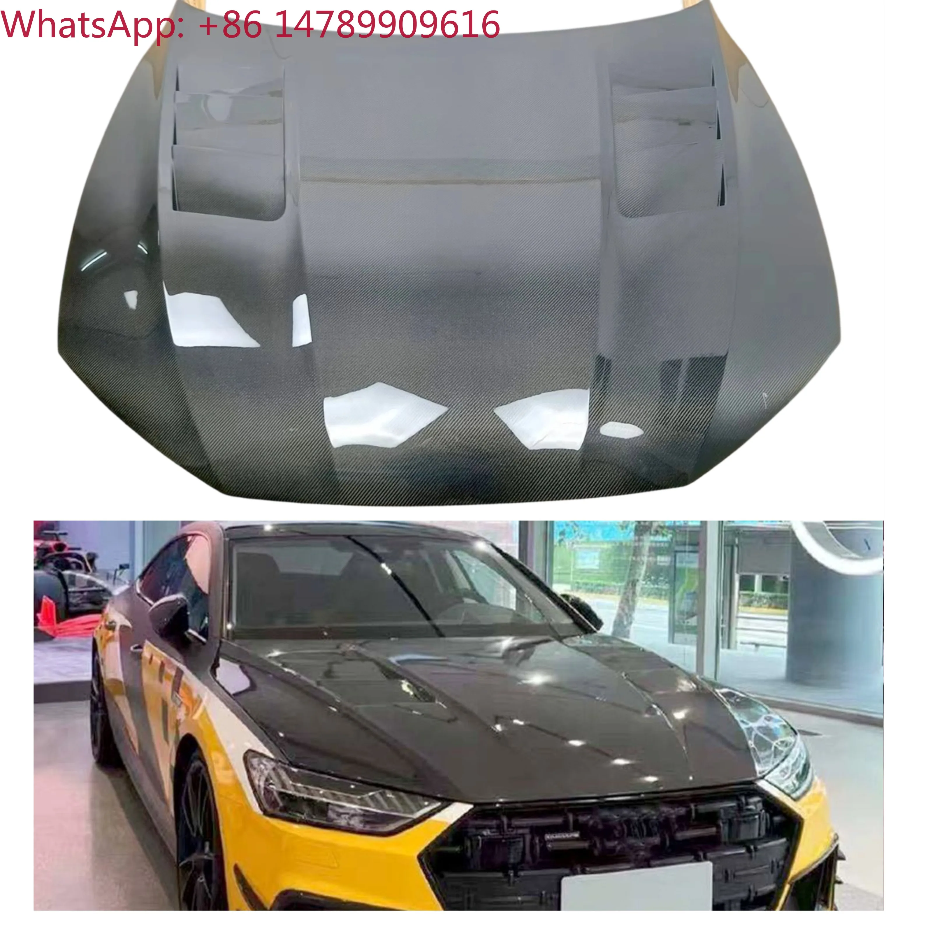 Retrofitting Auto PartsA7 S7 Carbon Fiber Hood For A7 S7 Engine Cover 2018-2023Custom Body Kit
Retrofitting Auto PartsA7 S7 Carbon Fiber Hood For A7 S7 Engine Cover 2018-2023Custom Body Kit