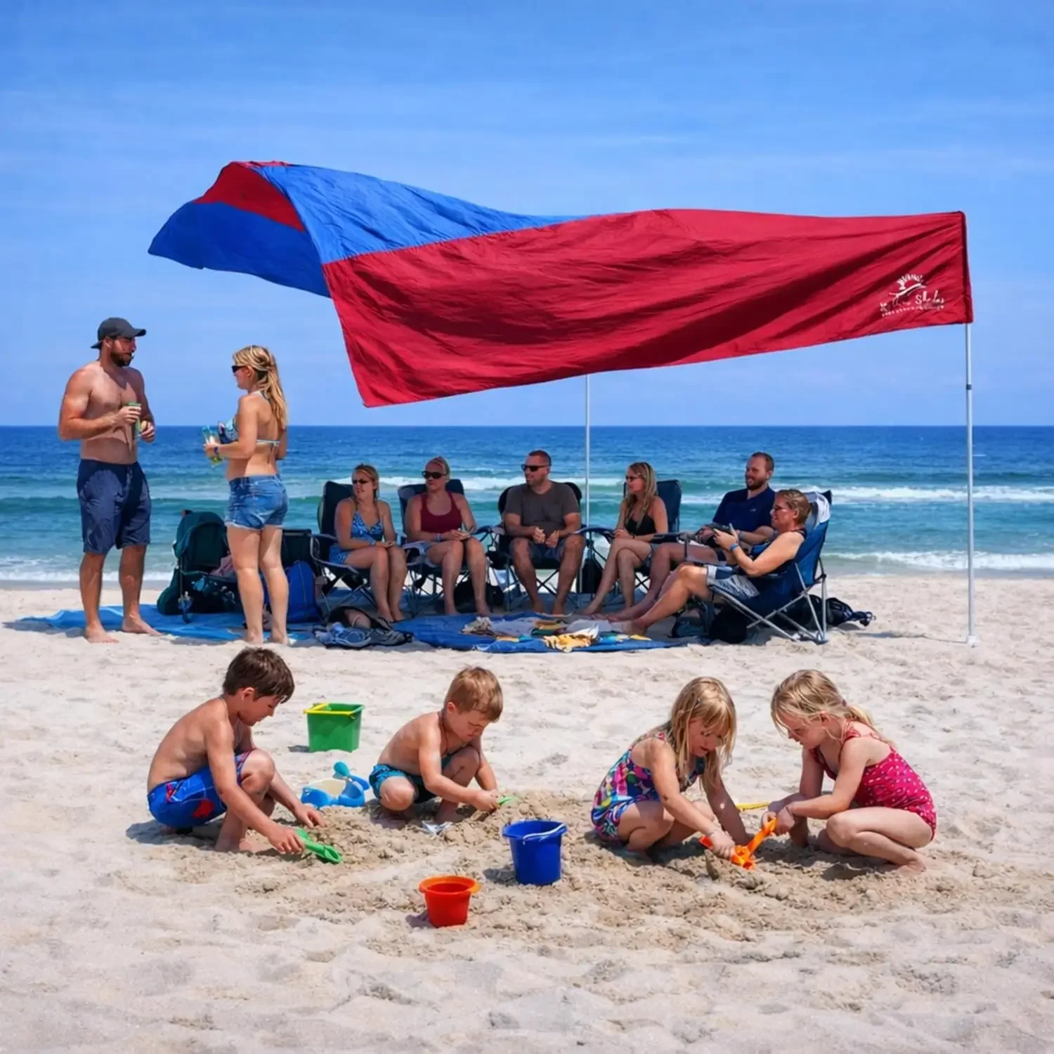 Beach Shade Canopy Sun Shade Upf 50+ Beach Shelter Windproof Tent Easy Setup Lightweight
Beach Shade Canopy Sun Shade Upf 50+ Beach Shelter Windproof Tent Easy Setup Lightweight