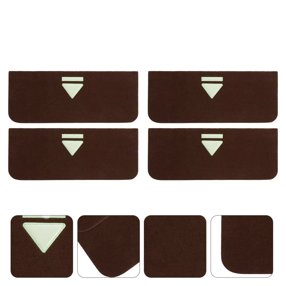 Набор из 4-х ковриков для ступеней с эффектом свечения, нескользящей основой для безопасной ходьбы, комфортный низкопрофильный коврик
Набор из 4-х ковриков для ступеней с эффектом свечения, нескользящей основой для безопасной ходьбы, комфортный низкопрофильный коврик