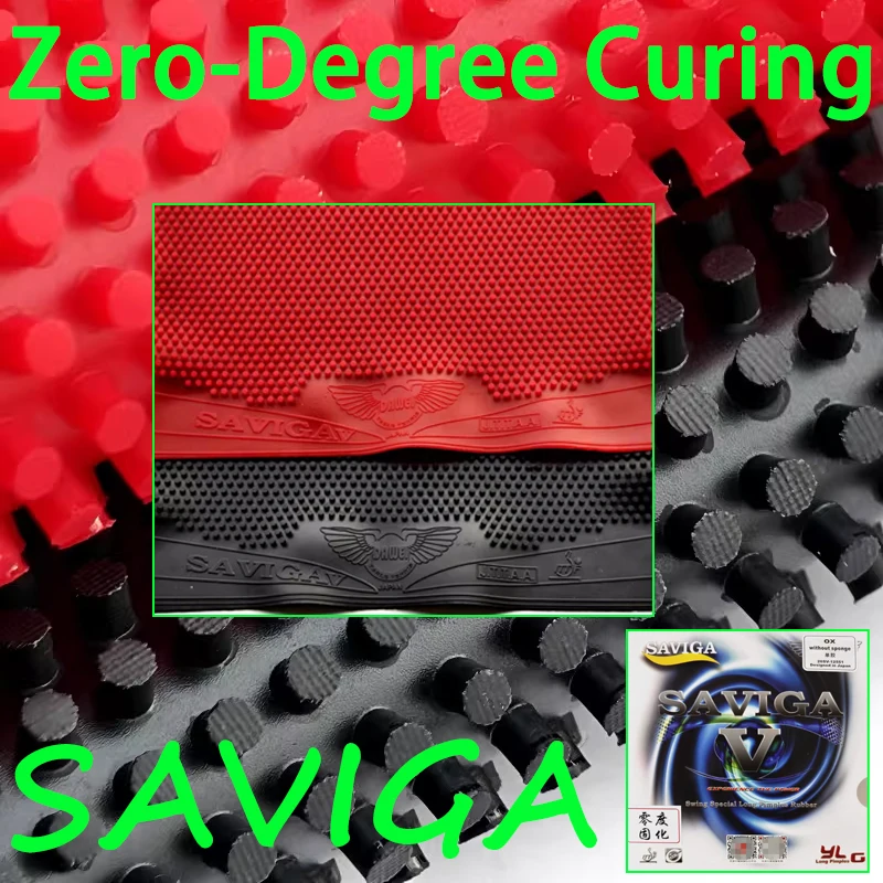 Zero Degree Curing Table Tennis Rubber Long Pips OX SAVIGA Medium Particle Single Rubber Anti-arc Sinking Zero Friction
Zero Degree Curing Table Tennis Rubber Long Pips OX SAVIGA Medium Particle Single Rubber Anti-arc Sinking Zero Friction