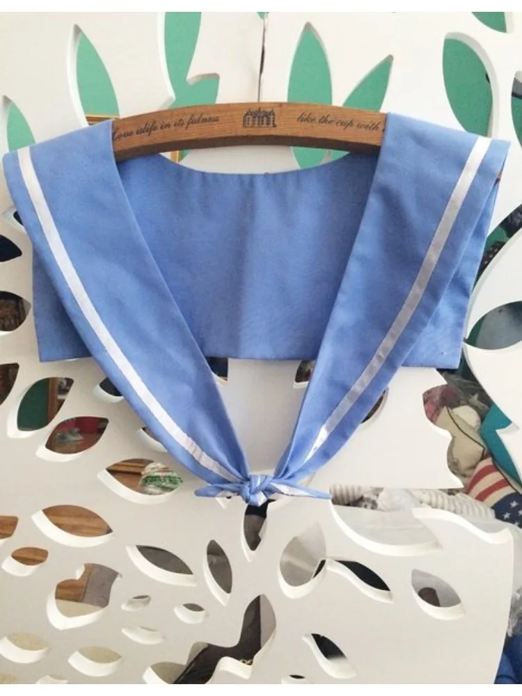 Синий воротник-шаль для девочек, имитация воротника, милый дизайн
Синий воротник-шаль для девочек, имитация воротника, милый дизайн