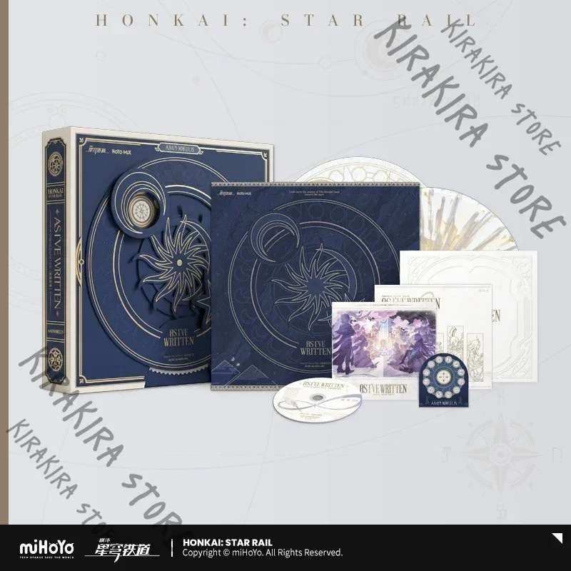 (Presell) Honkai: Star Rail Colored Vinyl Record Gift Box Official Cd Disc Lyrics Book Limited Legal Edition Cosplay Ornament
(Presell) Honkai: Star Rail Colored Vinyl Record Gift Box Official Cd Disc Lyrics Book Limited Legal Edition Cosplay Ornament