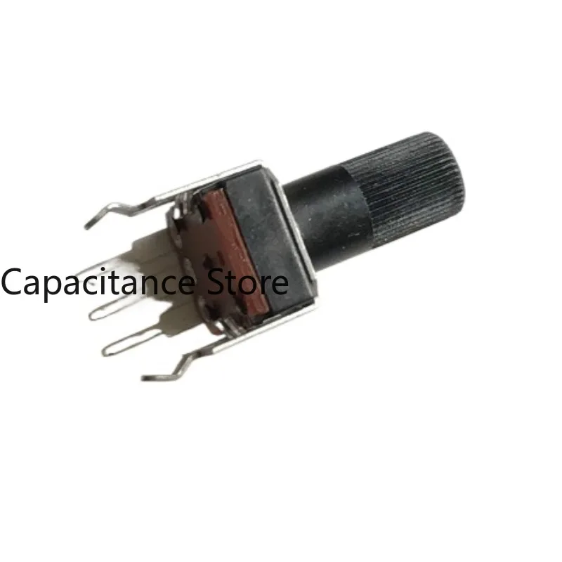 5PCS Original R09 audio amplifier mixer potentiometer 3-pin single B10K shaft length 12mm.
5PCS Original R09 audio amplifier mixer potentiometer 3-pin single B10K shaft length 12mm.