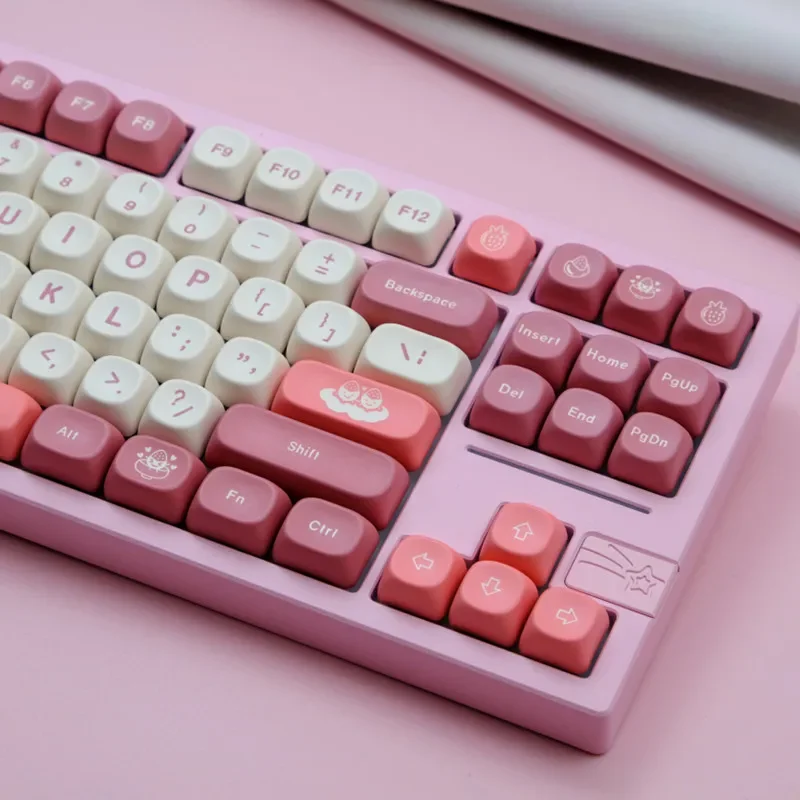 129 key MOA height Dafu PBT sublimation keycaps suitable for gaming mechanical keyboard keycaps
129 key MOA height Dafu PBT sublimation keycaps suitable for gaming mechanical keyboard keycaps
