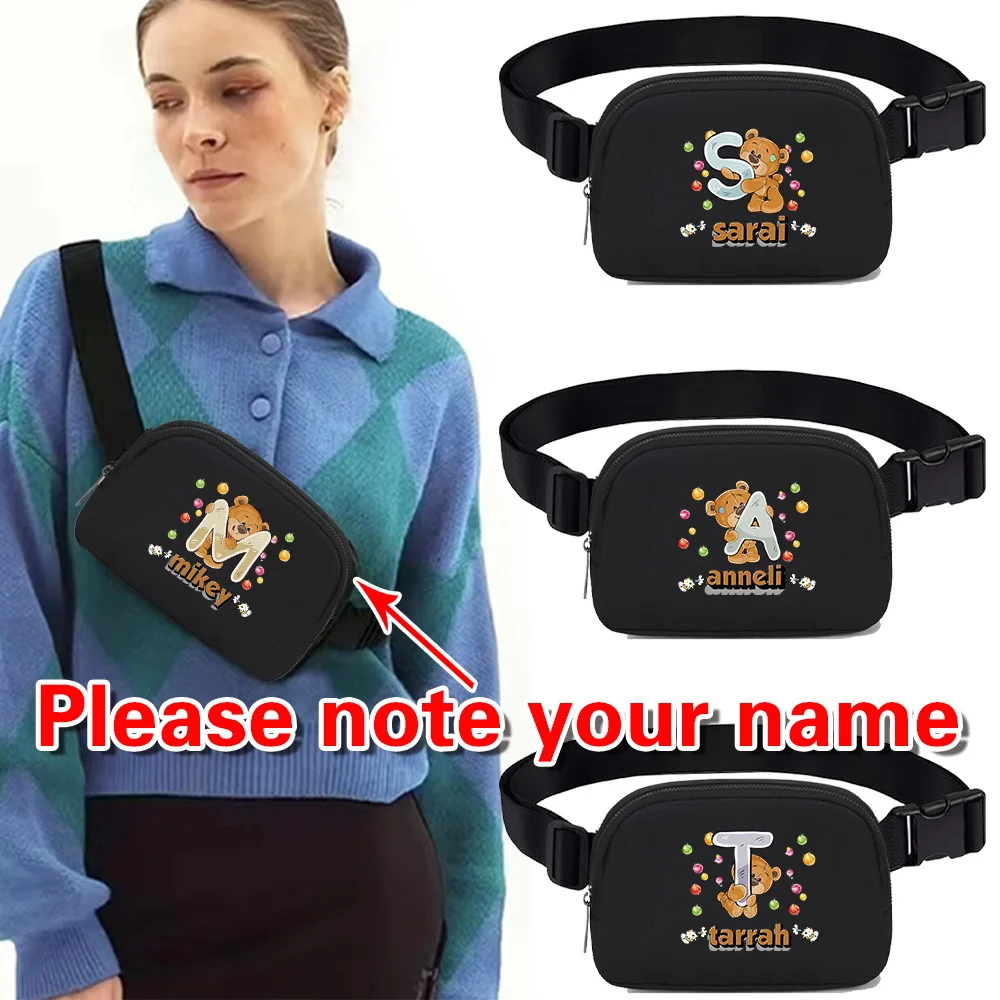 Personalized Customized Name Multi Pocket Waist Packs Adjustable Belt Outdoor Mobile Phone Storage Fanny Bag Custom Products
Personalized Customized Name Multi Pocket Waist Packs Adjustable Belt Outdoor Mobile Phone Storage Fanny Bag Custom Products
