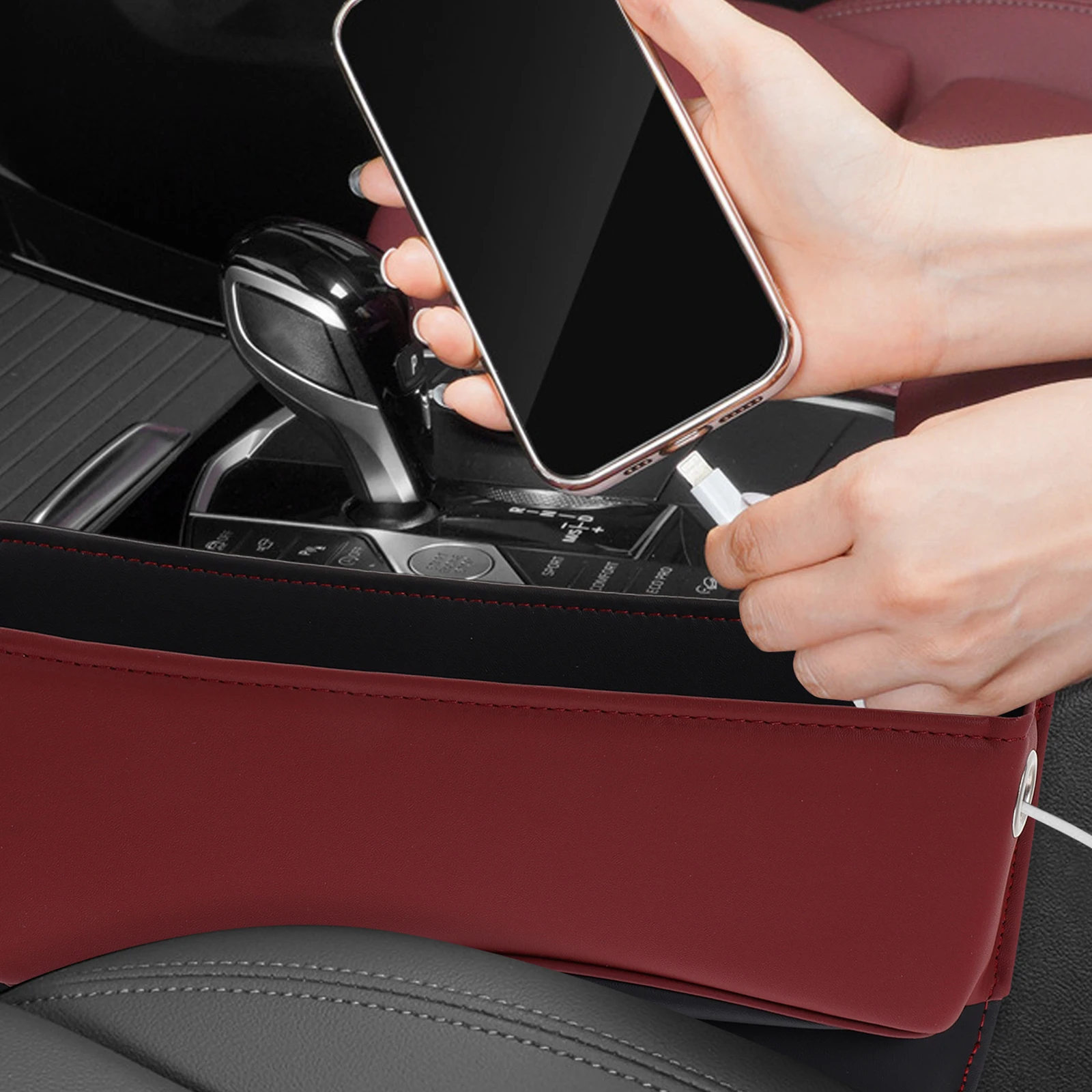 Storage Box ganizer Pouch for Backseat Cup Holder Hook Multifunctional Seat Gap Filler Anti Leak Design Toy Storage Car Inserts
Storage Box ganizer Pouch for Backseat Cup Holder Hook Multifunctional Seat Gap Filler Anti Leak Design Toy Storage Car Inserts