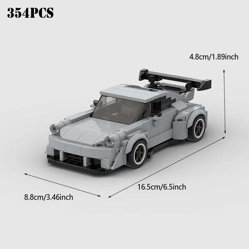 354 шт. Moc, широкие скорости, гонщик, автомобили, городской спортивный автомобиль, строительные блоки, креативные гаражные игрушки, Рождественский подарок
354 шт. Moc, широкие скорости, гонщик, автомобили, городской спортивный автомобиль, строительные блоки, креативные гаражные игрушки, Рождественский подарок