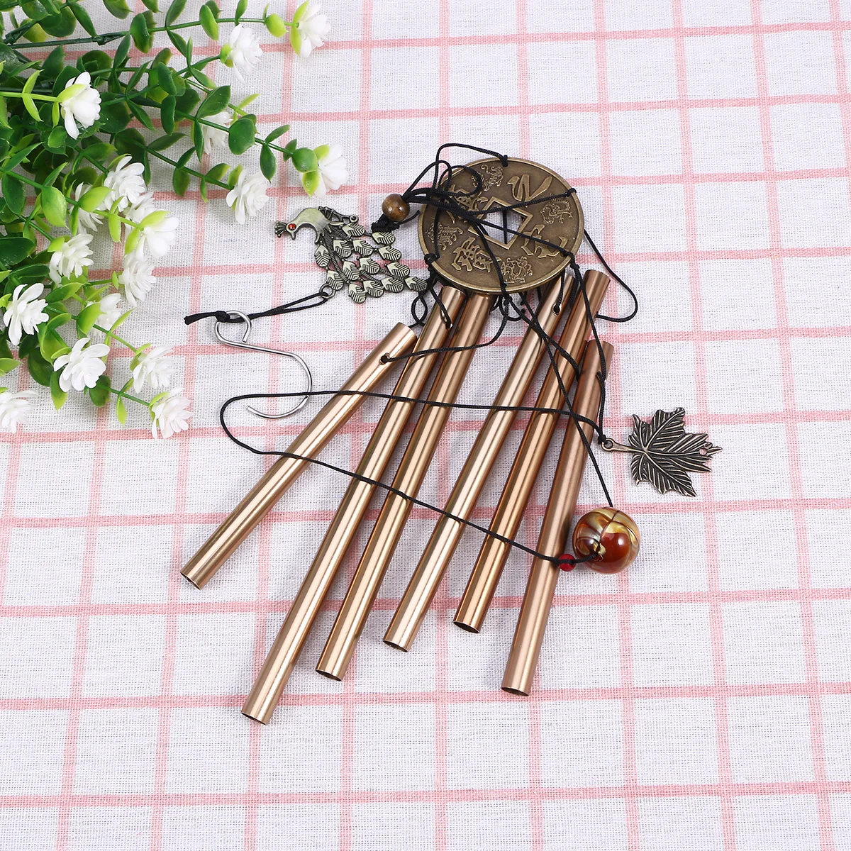 1pc Rust-Proof Wind Chime Metal Multi-Tube Music Chime For Home Decor Garden Outdoor Shape Hanging Handicraft Feng Shui Gift
1pc Rust-Proof Wind Chime Metal Multi-Tube Music Chime For Home Decor Garden Outdoor Shape Hanging Handicraft Feng Shui Gift
