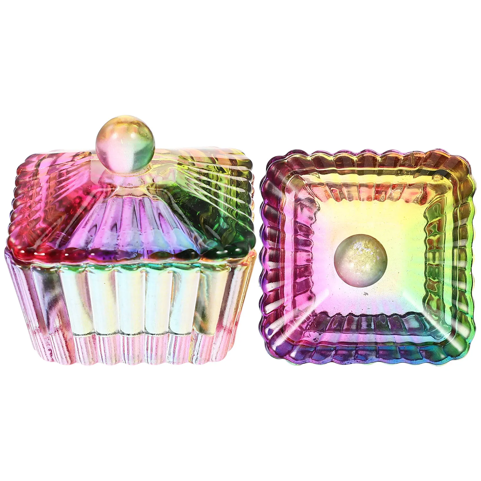 2 Pcs Crystal Glass Multi-function Nail Dish Professional Dipping Container Manicure Cup Colorful
2 Pcs Crystal Glass Multi-function Nail Dish Professional Dipping Container Manicure Cup Colorful