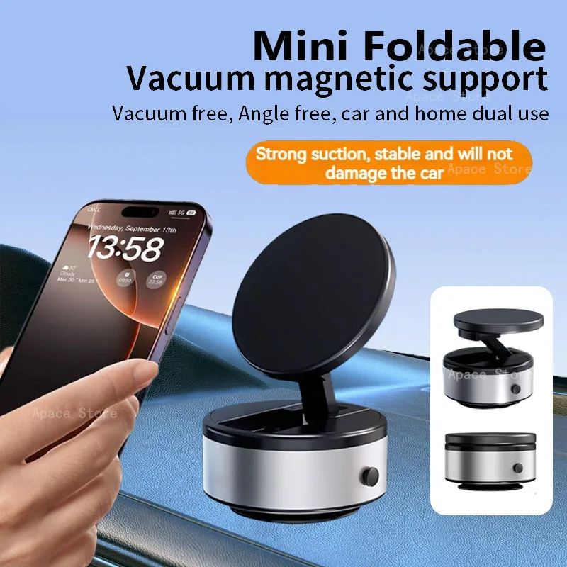 Новый вакуумный держатель для телефона, складная автомобильная подставка для телефона на присоске, регулируемая навигационная подставка, подходит для моделей серии iPhone 15/16
Новый вакуумный держатель для телефона, складная автомобильная подставка для телефона на присоске, регулируемая навигационная подставка, подходит для моделей серии iPhone 15/16