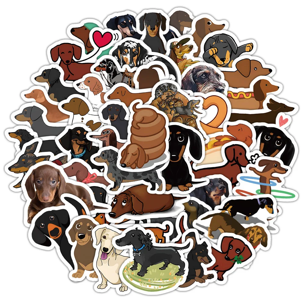 10/30/60PCS Dachshund Dog Stickers Cartoon Animal Decoration Dog Graffiti Sticker Kids Toys Laptop Phone Guitar Car Skateboard
10/30/60PCS Dachshund Dog Stickers Cartoon Animal Decoration Dog Graffiti Sticker Kids Toys Laptop Phone Guitar Car Skateboard