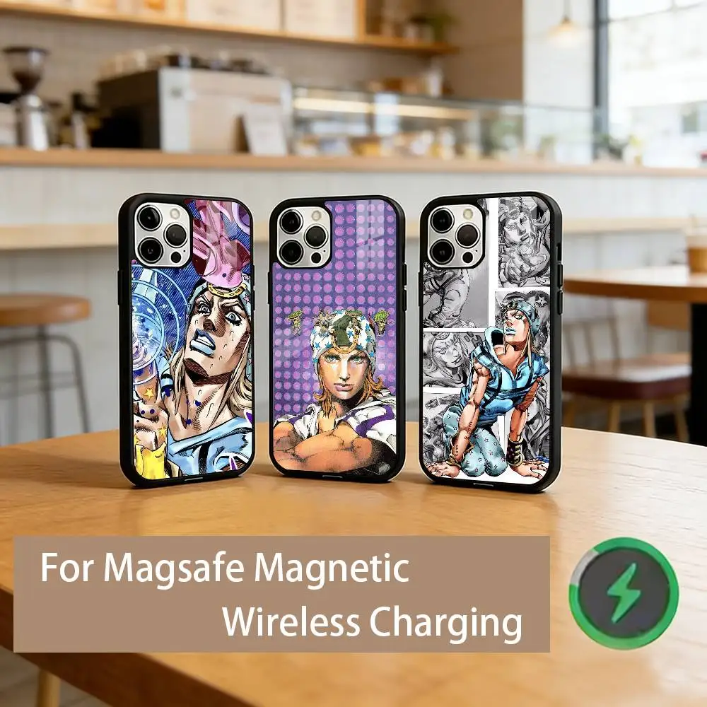 J-JOJO J-Jonny J-Joestar Phone Case For iPhone17,16,15,14,13,12,11 Plus,Pro Magnetic with Magsafe Wireless Charging
J-JOJO J-Jonny J-Joestar Phone Case For iPhone17,16,15,14,13,12,11 Plus,Pro Magnetic with Magsafe Wireless Charging
