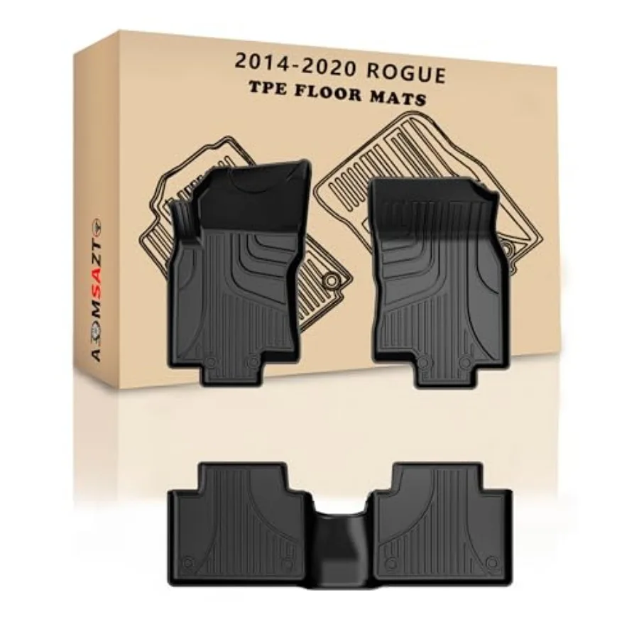 Car Floor Mats Custom Fit for 2020 2019 2018 2017 2016 2015 2014 Nissan Rogue Not for Rogue Sport,All-Weather Floor Mat Liners
Car Floor Mats Custom Fit for 2020 2019 2018 2017 2016 2015 2014 Nissan Rogue Not for Rogue Sport,All-Weather Floor Mat Liners