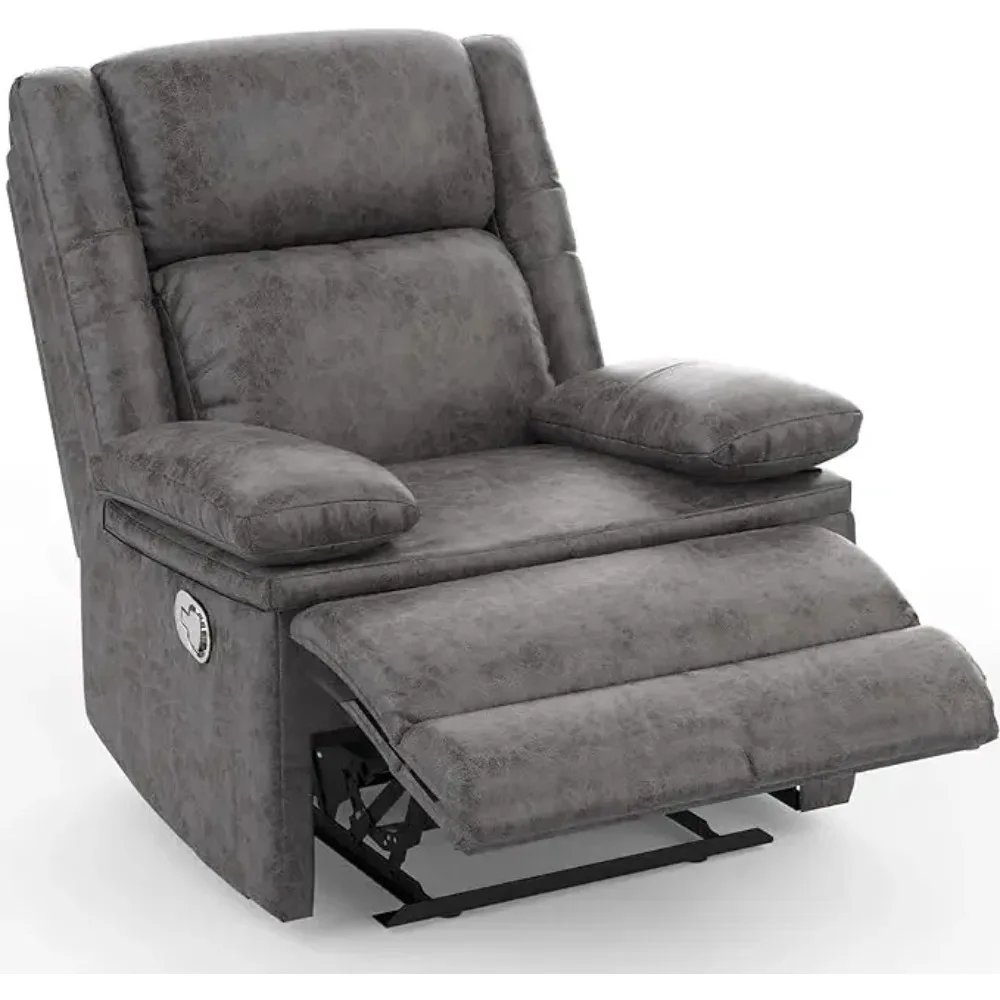 360° Swivel Rocker Recliner Chair – Upholstered Leather Glider for Adults, Elegant Rocking Reclining in Small Spaces 
360° Swivel Rocker Recliner Chair – Upholstered Leather Glider for Adults, Elegant Rocking Reclining in Small Spaces