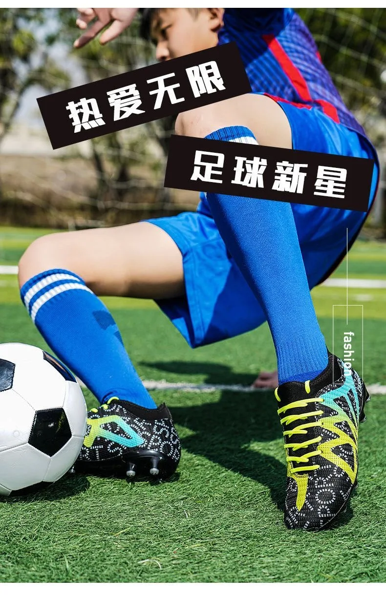 New summer High-quality professional training turf soccer shoes Ultra-light training spikes soccer boots men's soccer field boot
New summer High-quality professional training turf soccer shoes Ultra-light training spikes soccer boots men's soccer field boot