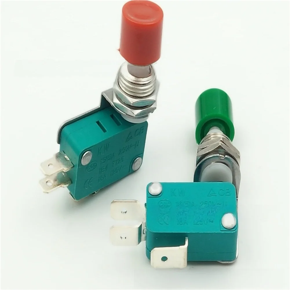 10PCS SPDT Momentary Pushbutton Switches 12mm Aperture Rated 16A 125V 250V AC for Use in Control Panels and Electronic Devices
10PCS SPDT Momentary Pushbutton Switches 12mm Aperture Rated 16A 125V 250V AC for Use in Control Panels and Electronic Devices