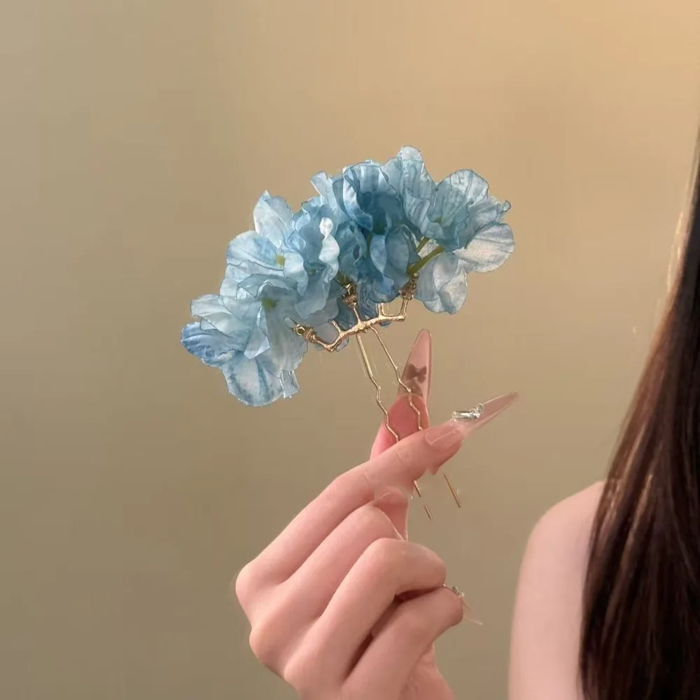 Elegant Sweet Flower Hair Stick Fairy Bohemian Chinese Style Side Clip Simulation Flower Hairpin Bride Hair Accessories Girls
Elegant Sweet Flower Hair Stick Fairy Bohemian Chinese Style Side Clip Simulation Flower Hairpin Bride Hair Accessories Girls