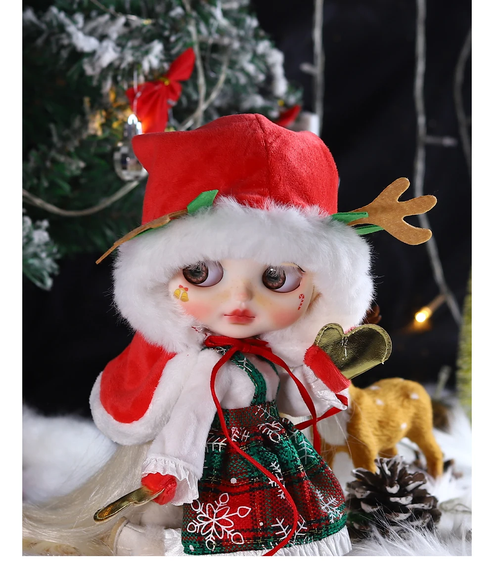 Neo Blythe Doll Festive Christmas & Holiday Outfit Collection 18 Neo Blythe Doll Festive Christmas & Holiday Outfit Collection 18