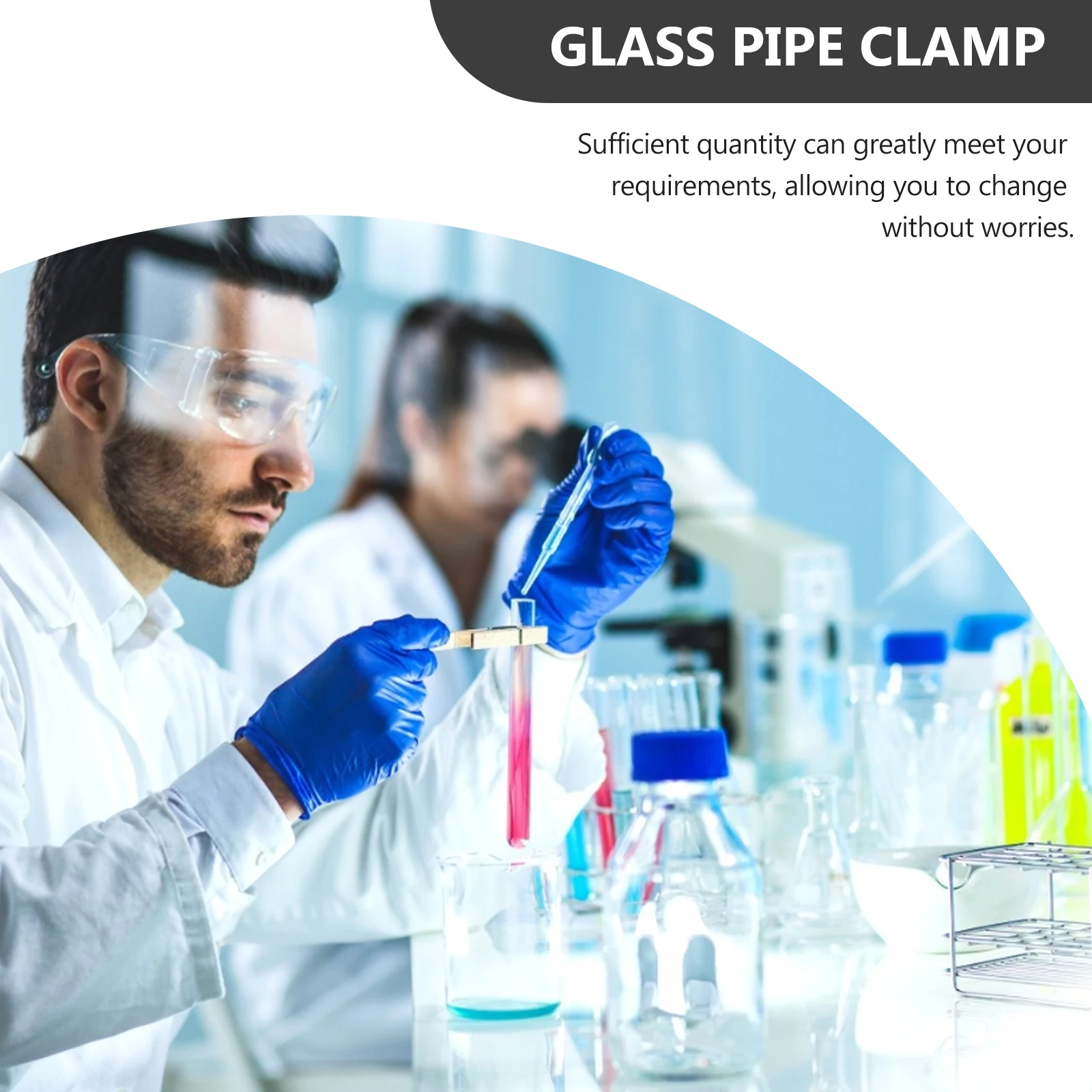 3 Pcs Test Tube Clamp Parts Experimental Metal Holder Accessory Steel Wire Laboratory Equipment
3 Pcs Test Tube Clamp Parts Experimental Metal Holder Accessory Steel Wire Laboratory Equipment