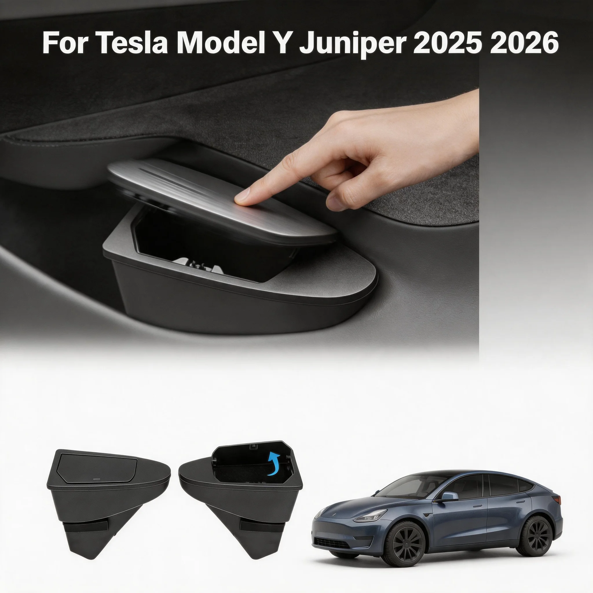 For Tesla Model Y Juniper 2025 2026 Easy Clean Hidden 2PCS Front Door Trash Can Car Door Storage Box Garbage Bin Organizer Car
For Tesla Model Y Juniper 2025 2026 Easy Clean Hidden 2PCS Front Door Trash Can Car Door Storage Box Garbage Bin Organizer Car