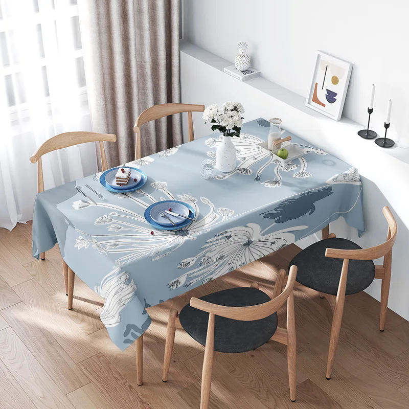 Modern Nordic Floral Printed Tablecloth Decorative Home Textiles 6 Seat Rectangular Dining Table Cover Mat for Kitchen Decoratio
Modern Nordic Floral Printed Tablecloth Decorative Home Textiles 6 Seat Rectangular Dining Table Cover Mat for Kitchen Decoratio