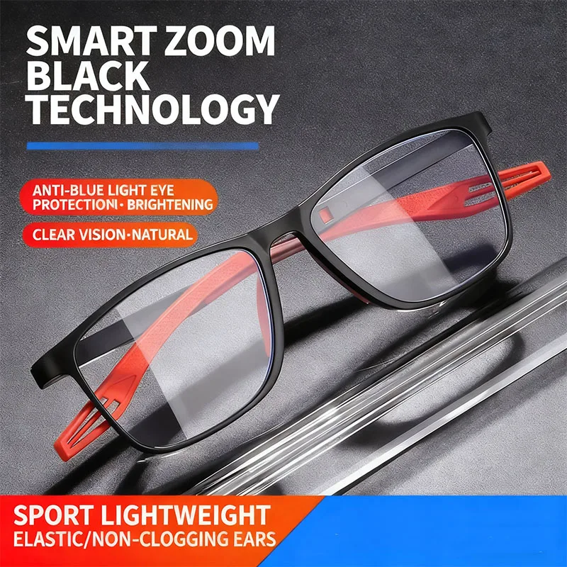 Очки для чтения с защитой от синего света, сверхлегкие TR90, спортивные очки для пресбиопии, женские и мужские оптические очки для дальнего видения, диоптрии до +4,0
Очки для чтения с защитой от синего света, сверхлегкие TR90, спортивные очки для пресбиопии, женские и мужские оптические очки для дальнего видения, диоптрии до +4,0