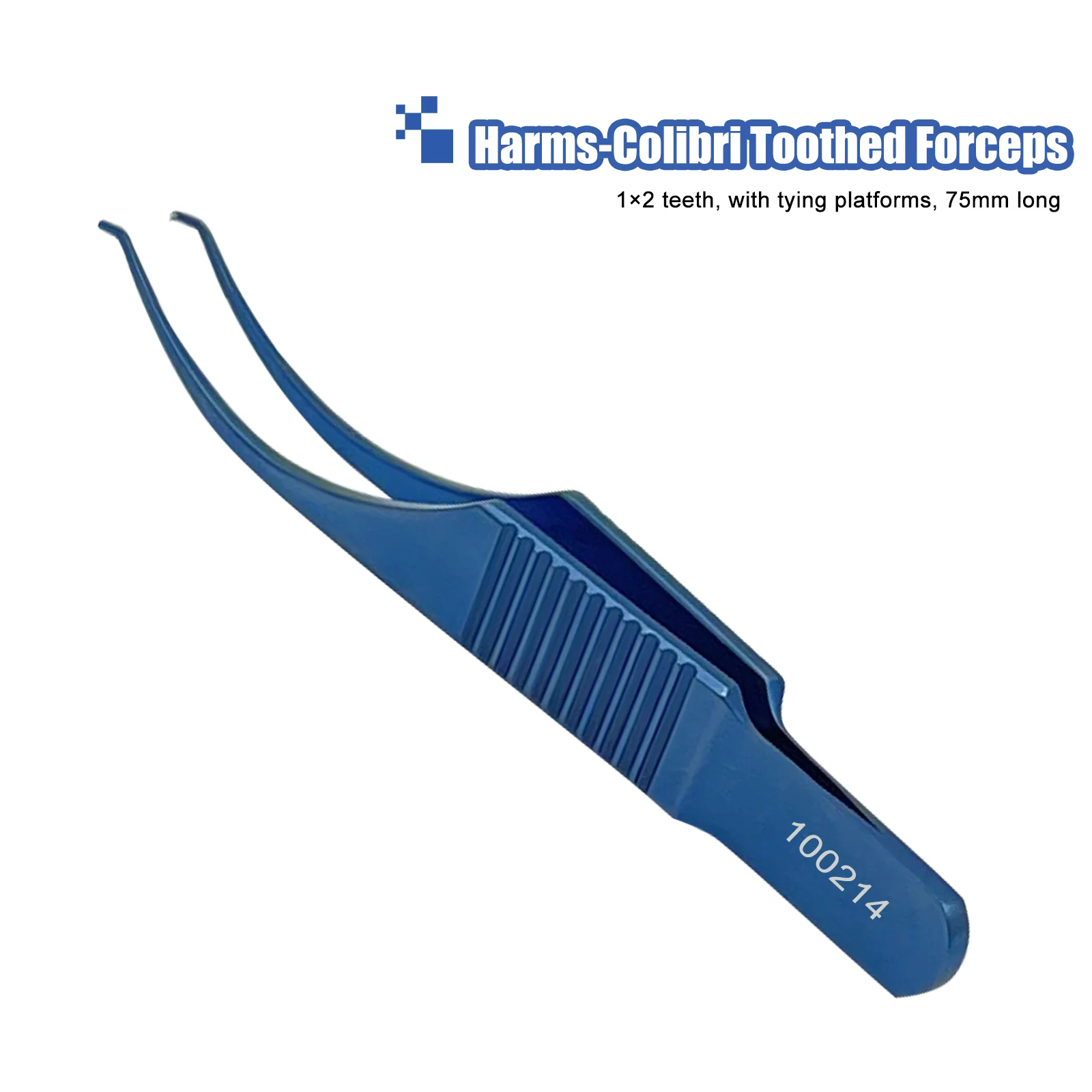 Ophthalmic instrument tweezers Harms-Colibri Toothed Forceps
Ophthalmic instrument tweezers Harms-Colibri Toothed Forceps