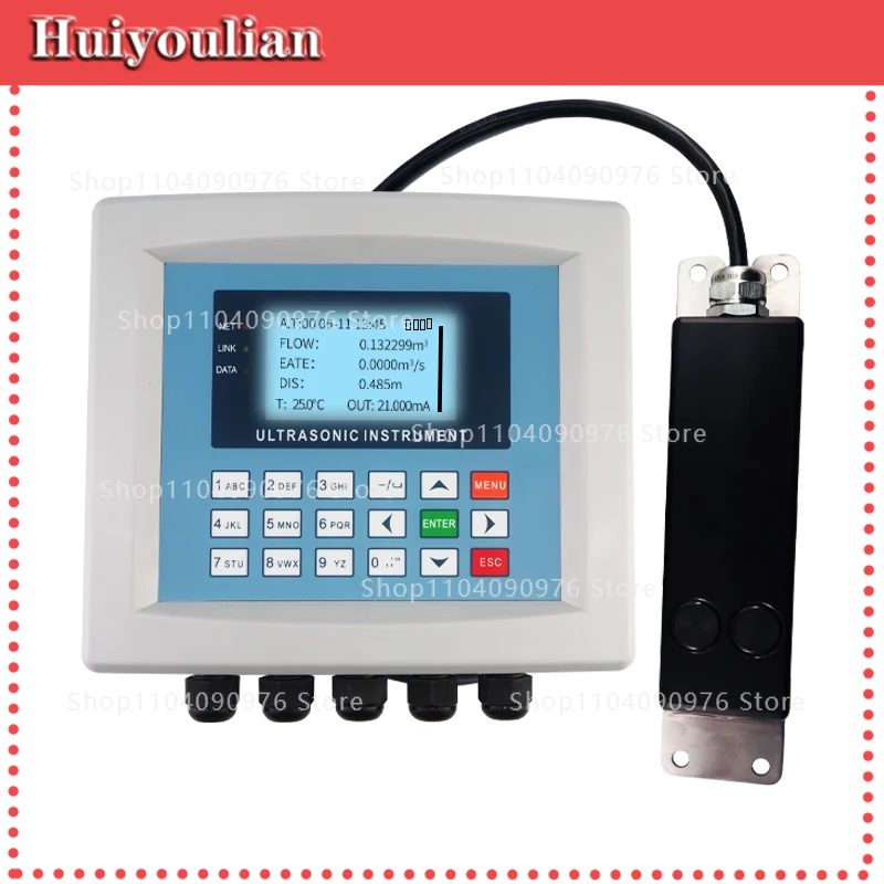 Doppler flowmeter ultrasonic flow meter sensor sponge city underground pipe network river channel river open channel
Doppler flowmeter ultrasonic flow meter sensor sponge city underground pipe network river channel river open channel