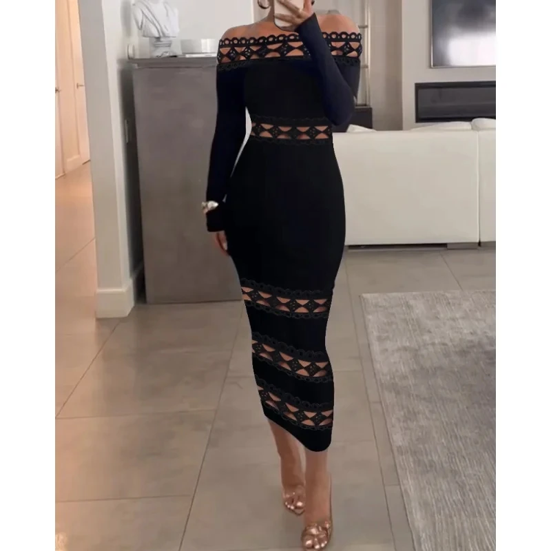 Fashion Women's Dresses, Casual Lace Stitching, Elegant Temperament, Summer New Products
Fashion Women's Dresses, Casual Lace Stitching, Elegant Temperament, Summer New Products