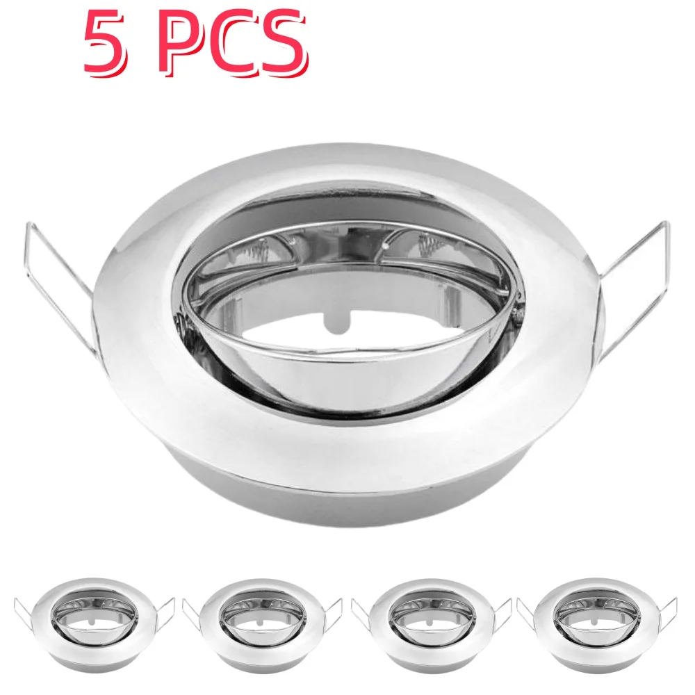 2/5 Pcs Down Light Frame Recessed LED Ceiling Fixtures Downlight GU10 MR16 Ceiling Spot Lights Fitting Fixture
2/5 Pcs Down Light Frame Recessed LED Ceiling Fixtures Downlight GU10 MR16 Ceiling Spot Lights Fitting Fixture