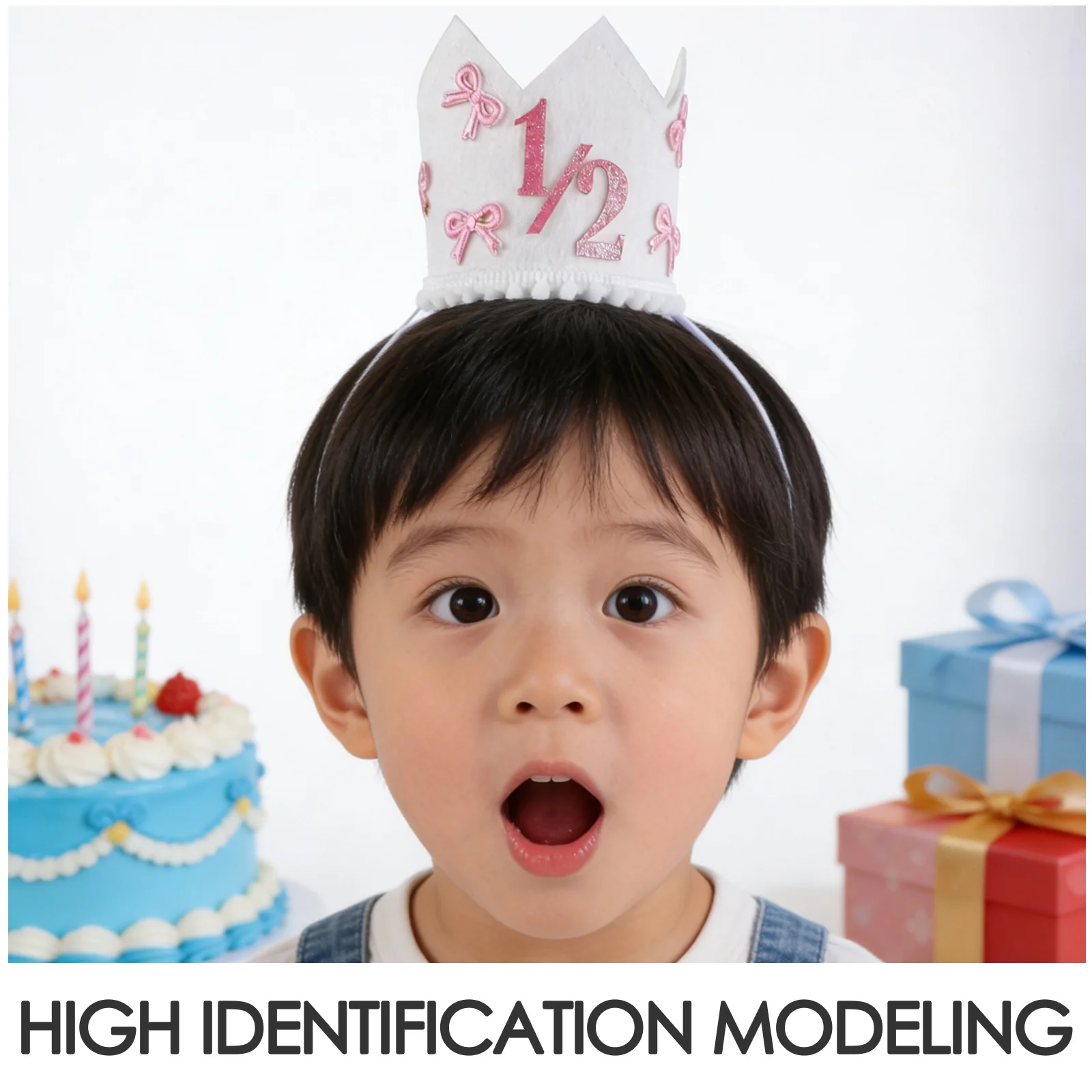 **infant Birthday Hat** 6 Months Headdress Baby Headband **baby Shower Crown** First Caps for Kids Decoration Photo Prop**
**infant Birthday Hat** 6 Months Headdress Baby Headband **baby Shower Crown** First Caps for Kids Decoration Photo Prop**