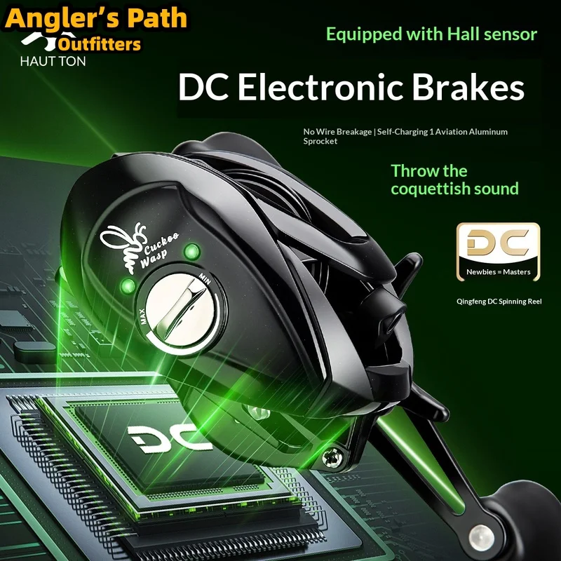 Haut Ton DC Baitcasting Reel Electronic Brake Anti Backlash Long Casting Ultralight Lure Fishing For Saltwater Freshwater
Haut Ton DC Baitcasting Reel Electronic Brake Anti Backlash Long Casting Ultralight Lure Fishing For Saltwater Freshwater