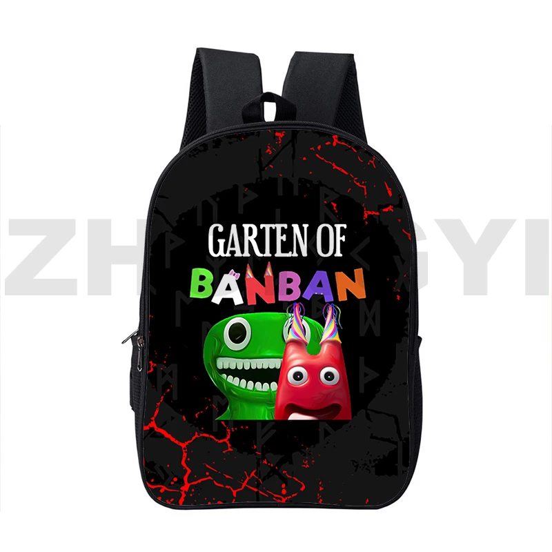 16-дюймовый рюкзак Garten of BanBan 2, высококачественный женский холщовый двойной рюкзак на молнии с 3D-принтом, аниме, сумка для ноутбука, искусственная кожа
16-дюймовый рюкзак Garten of BanBan 2, высококачественный женский холщовый двойной рюкзак на молнии с 3D-принтом, аниме, сумка для ноутбука, искусственная кожа