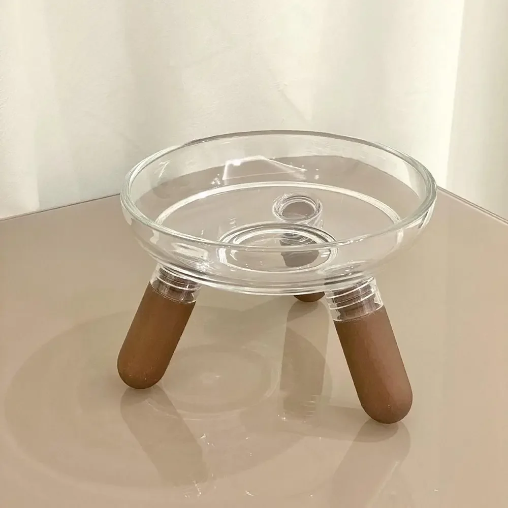 Protect Neck Elevated Cat Bowl Large Diameter Detachable Cat Feeder with Stand Wood Bowl Holder Not Easy To Knock Over
Protect Neck Elevated Cat Bowl Large Diameter Detachable Cat Feeder with Stand Wood Bowl Holder Not Easy To Knock Over