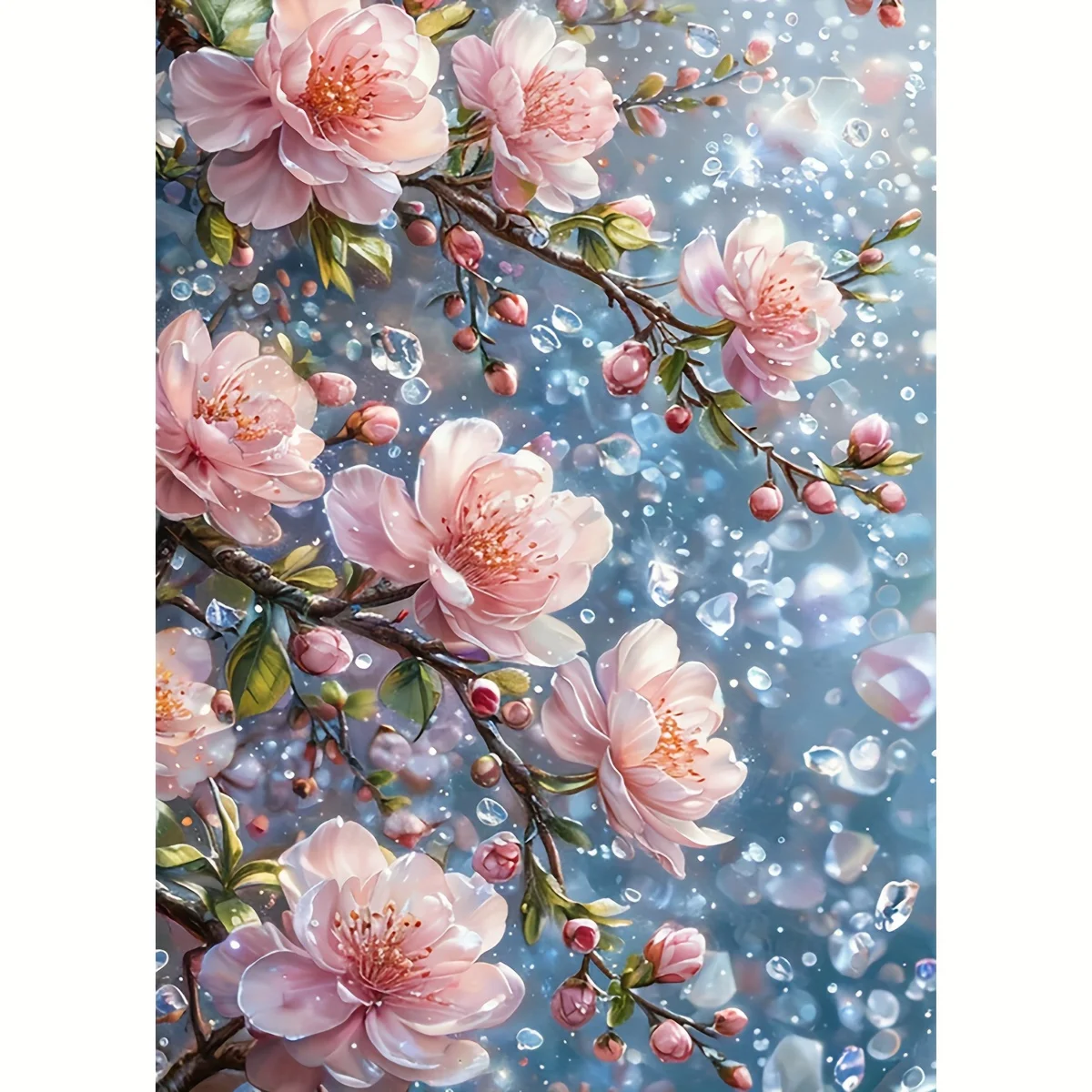 Adult Jigsaw PuzzleBlooming Cherry Blossoms with Dewdrops Puzzles for Gameroom Bedroom Livingroom Gift Challenging Game
Adult Jigsaw PuzzleBlooming Cherry Blossoms with Dewdrops Puzzles for Gameroom Bedroom Livingroom Gift Challenging Game