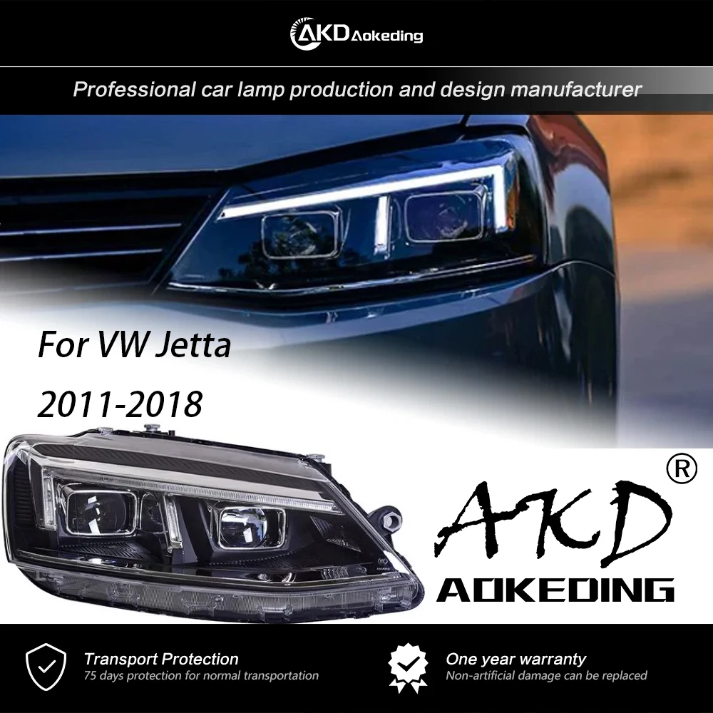 AKD Head Lamp for VW Jetta Mk6 LED Headlight 2011-2018 R8 Design DRL Hid Bi Xenon Beam Assembly Upgrade Auto Accessories 2PCS
AKD Head Lamp for VW Jetta Mk6 LED Headlight 2011-2018 R8 Design DRL Hid Bi Xenon Beam Assembly Upgrade Auto Accessories 2PCS
