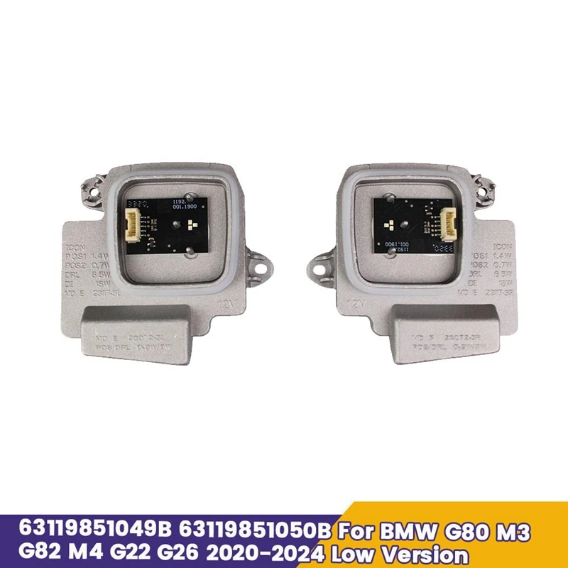 1Pair Headlight LED Module Turn Signal Lights Source For BMW M3 G80 M4 G22 G26 G82 2020-2024 63119851049B 63119851050B
1Pair Headlight LED Module Turn Signal Lights Source For BMW M3 G80 M4 G22 G26 G82 2020-2024 63119851049B 63119851050B