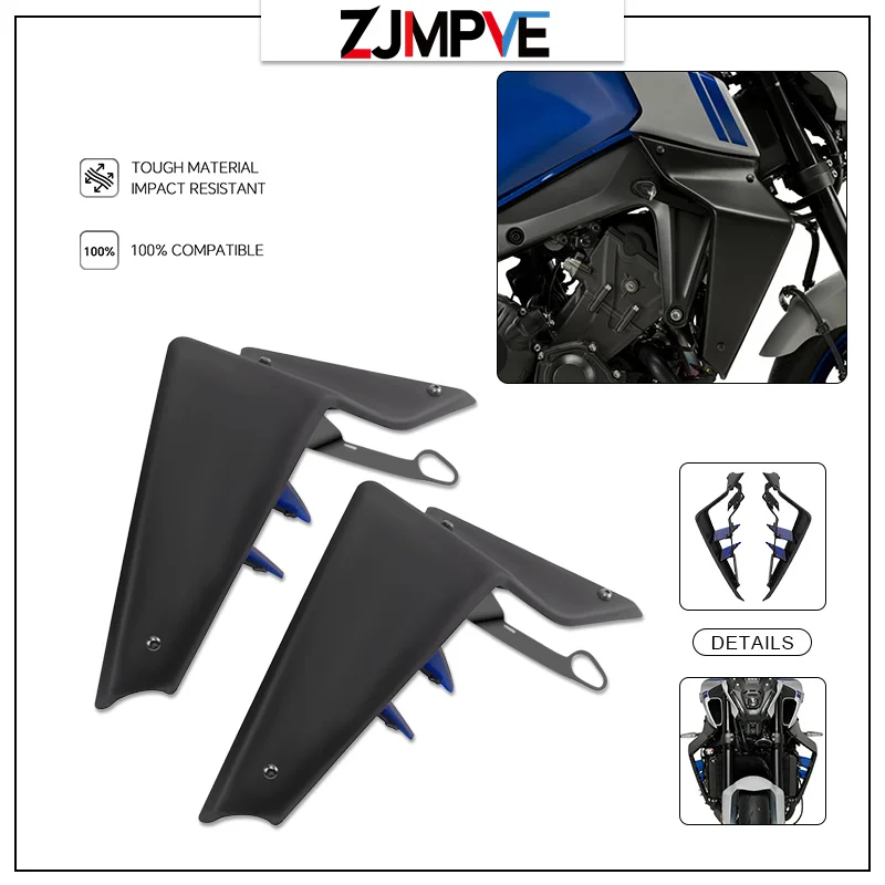 Fit mt09 Motorcycle Downforce Naked Side Spoilers Wing Deflector For MT-09 MT09 SP MT 09 21-23 Front Sport Aerodynamic Wind Wing
Fit mt09 Motorcycle Downforce Naked Side Spoilers Wing Deflector For MT-09 MT09 SP MT 09 21-23 Front Sport Aerodynamic Wind Wing