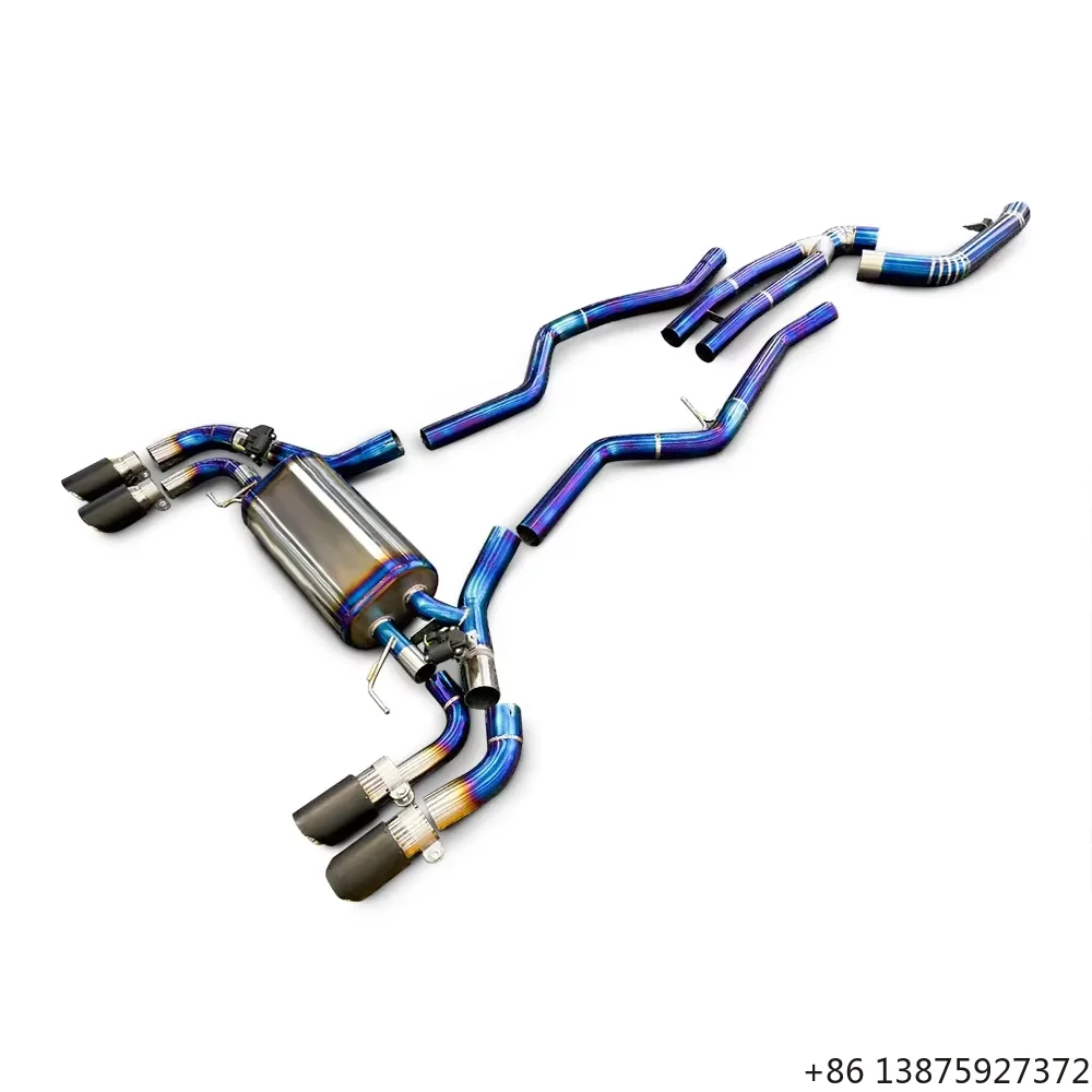 Titanium Alloy Valvetronic Catback Exhaust for M340 M340i 3.0T 2019-2023 Performance Racing Sound Muffler System
Titanium Alloy Valvetronic Catback Exhaust for M340 M340i 3.0T 2019-2023 Performance Racing Sound Muffler System
