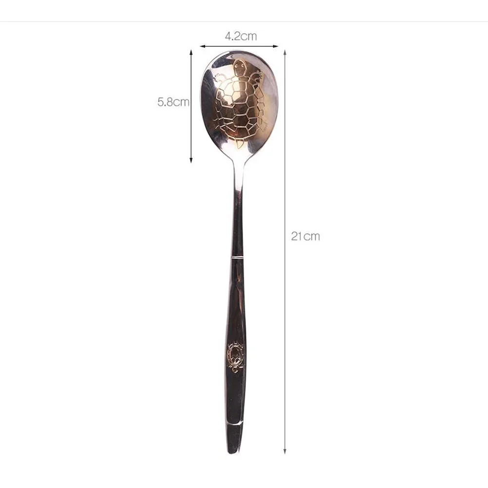3 Pcs Stainless Steel Spoons Fine Workmanship Multi purpose Gold Plating Pattern Modern Dishwasher Safe Coffee Tea
3 Pcs Stainless Steel Spoons Fine Workmanship Multi purpose Gold Plating Pattern Modern Dishwasher Safe Coffee Tea