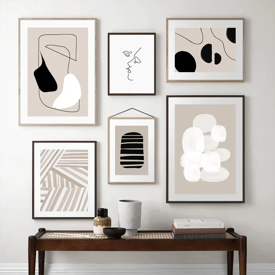 Modern Abstract Line Art Beige Black Minimalist Canvas Painting Poster And Print Wall Living Room Interior Home Decor Aesthetics
Modern Abstract Line Art Beige Black Minimalist Canvas Painting Poster And Print Wall Living Room Interior Home Decor Aesthetics