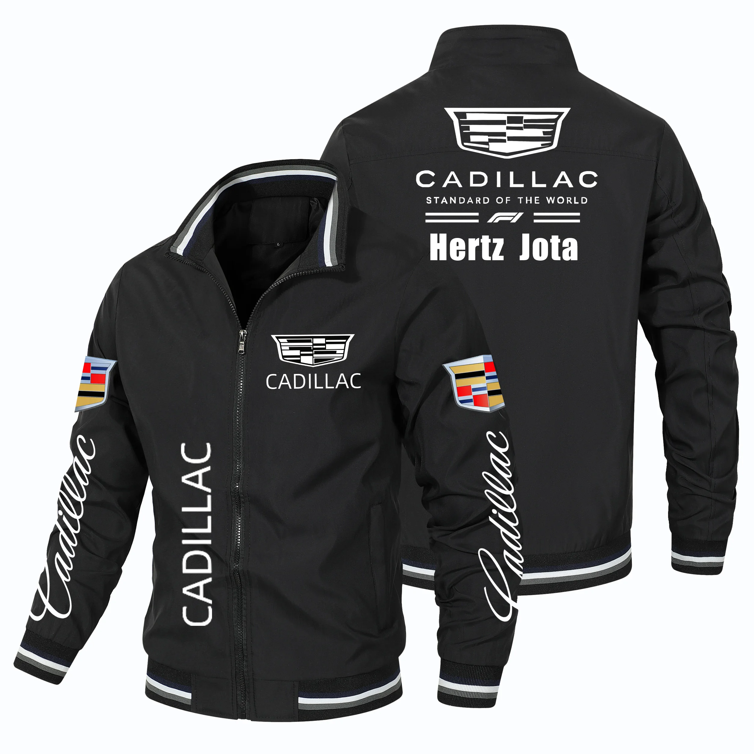 Spring/Summer Slim-Cut Button-Down Zipper Parka For Casual Wear - Cadillac Minimalist Fan Jacket, Suitable For Casual Dressing A
Spring/Summer Slim-Cut Button-Down Zipper Parka For Casual Wear - Cadillac Minimalist Fan Jacket, Suitable For Casual Dressing A