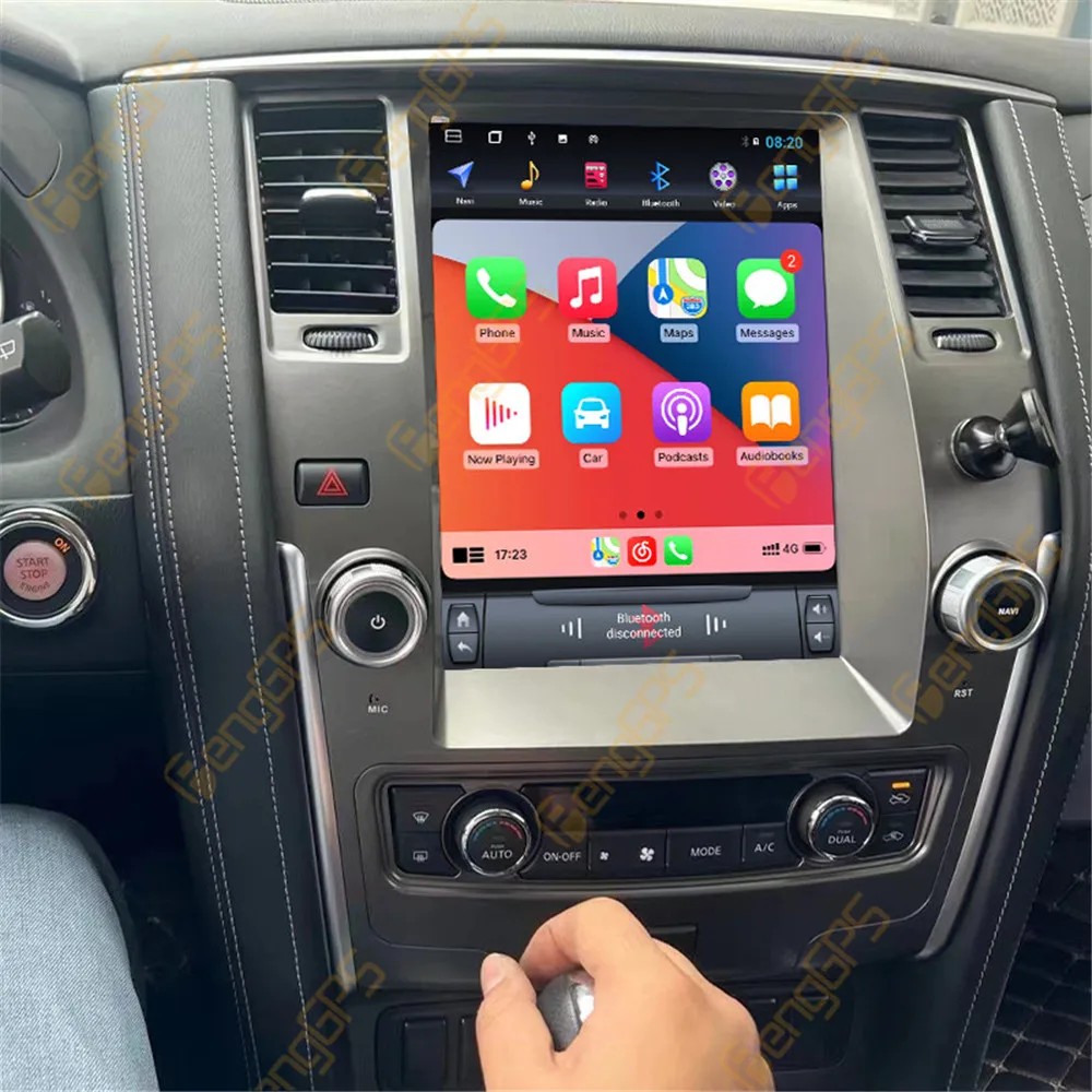 12" Android 13 Car Radio GPS Navigation For Nissan Patrol Y62 2010-2020 Tesla Style Multimedia DVD Player Stereo Carplay Host BT
12" Android 13 Car Radio GPS Navigation For Nissan Patrol Y62 2010-2020 Tesla Style Multimedia DVD Player Stereo Carplay Host BT